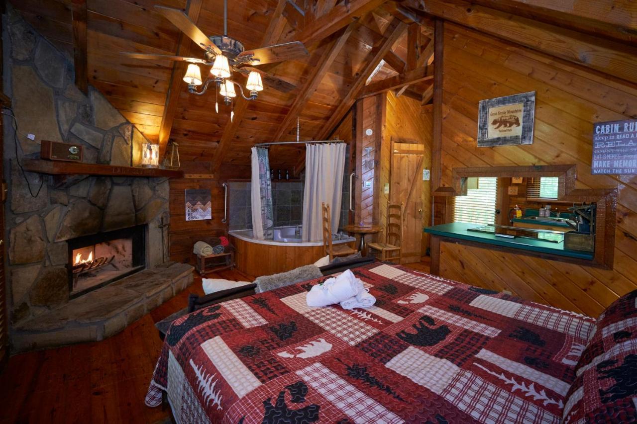 Gatlinburg Area Hottub Cabin - Ladyslipper 塞维尔维尔 外观 照片